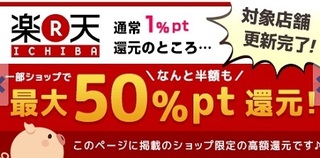 PONEY 楽天 50%還元1.jpg